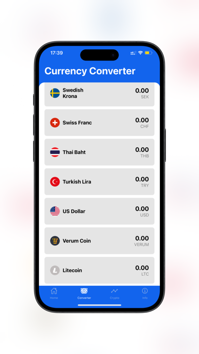Tangkapan layar Verum Exchange