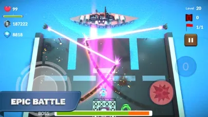 ภาพหน้าจอของ Tank Battle TD