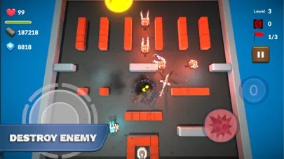 ภาพหน้าจอของ Tank Battle TD