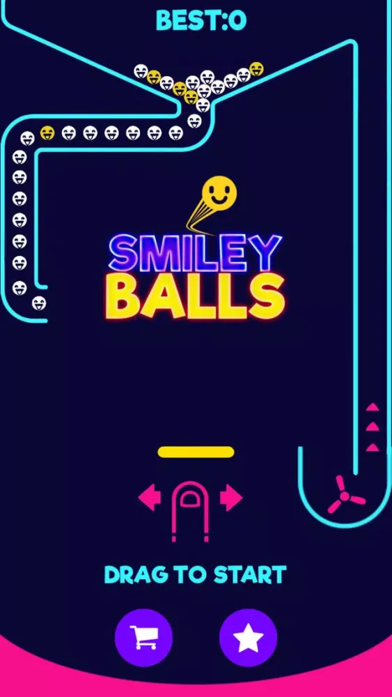 Ảnh chụp màn hình của Smiley Balls
