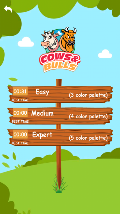 Cows & Bulls - Guess the Color 스크린샷