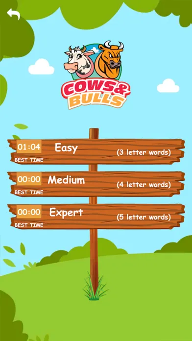 Capturas de pantalla de Cows & Bulls – Guess the Word