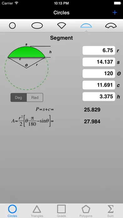 ภาพหน้าจอของ Geometrics