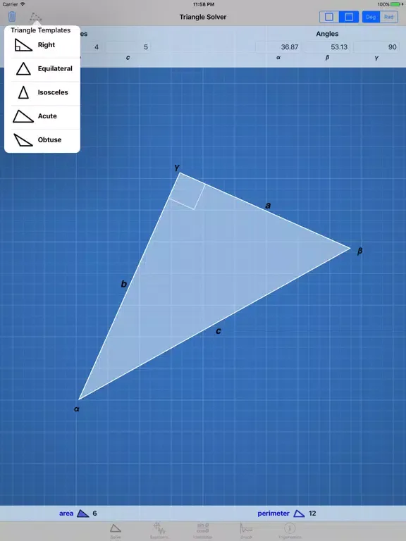 Trigonomics iPad 應用截圖