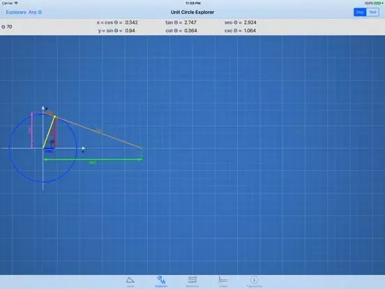 Trigonomics iPad 應用截圖