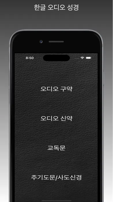 한글 오디오 성경應用截圖