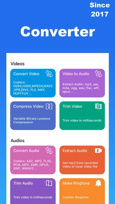 ภาพหน้าจอของ Media Converter - video to mp3