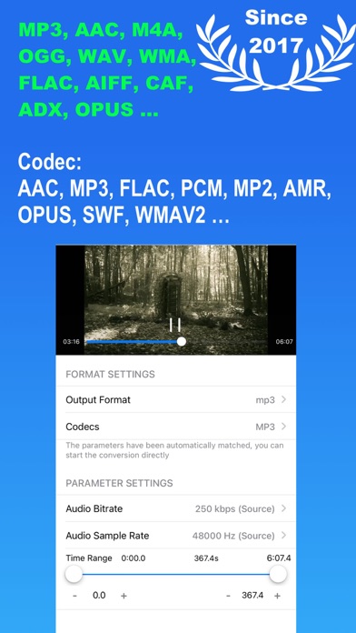 Скриншоты Media Converter - video to mp3
