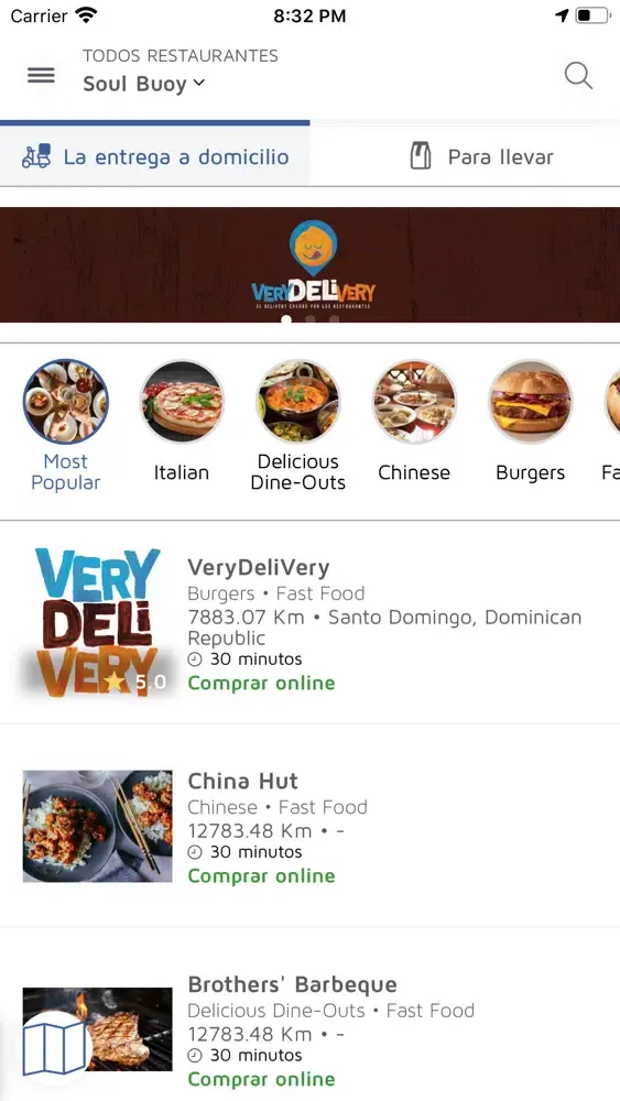 Captures d'écran de VeryDeliVery