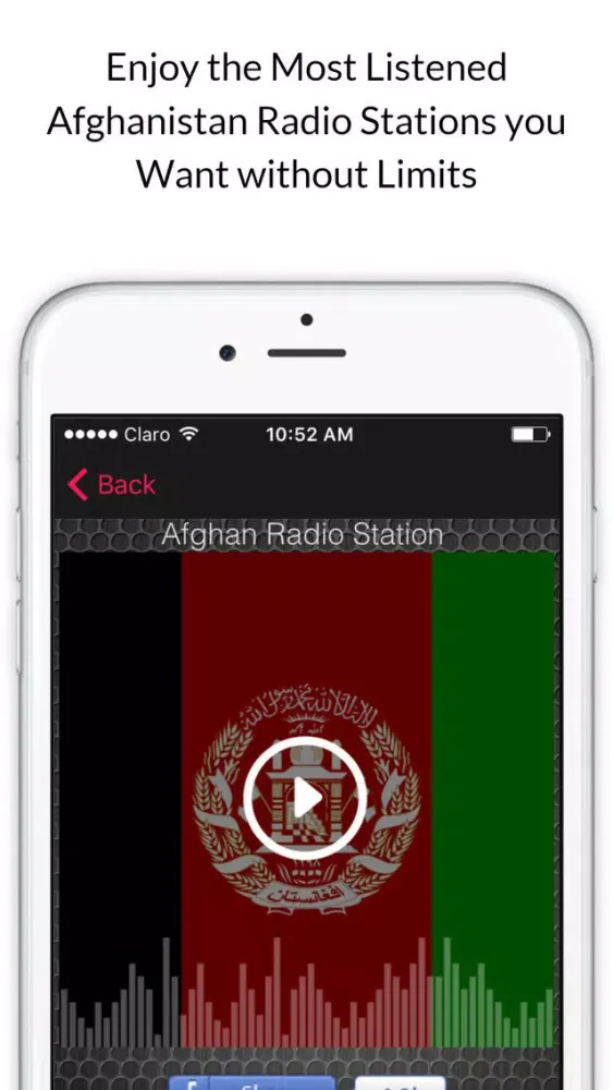 'Afghanistan Radios: The Most News, Sports Music Ekran Görüntüleri