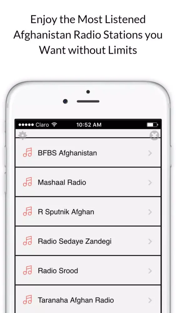 'Afghanistan Radios: The Most News, Sports Music Ekran Görüntüleri