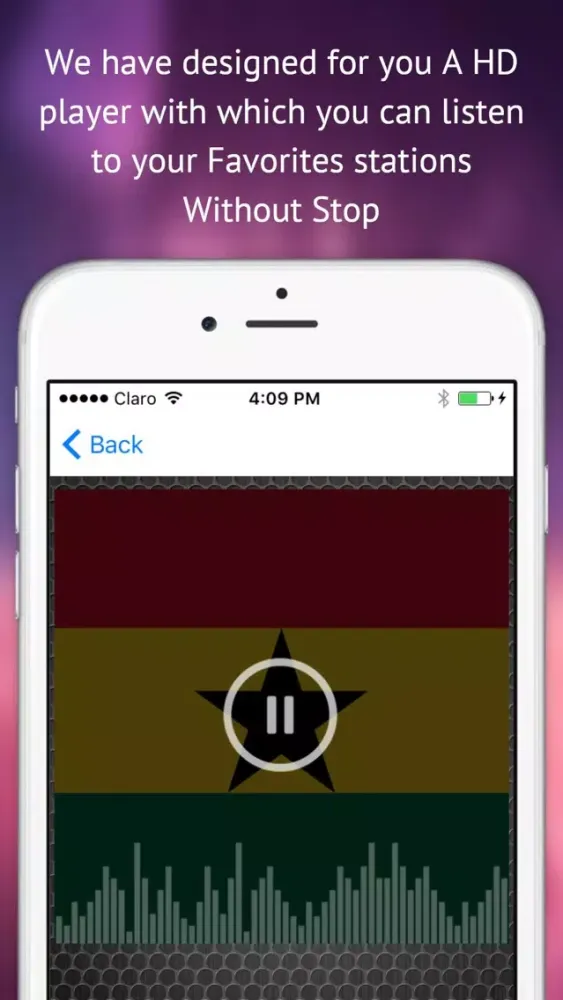 'All Ghana Radios Free - Online Stations with News, Sports and Music Ekran Görüntüleri