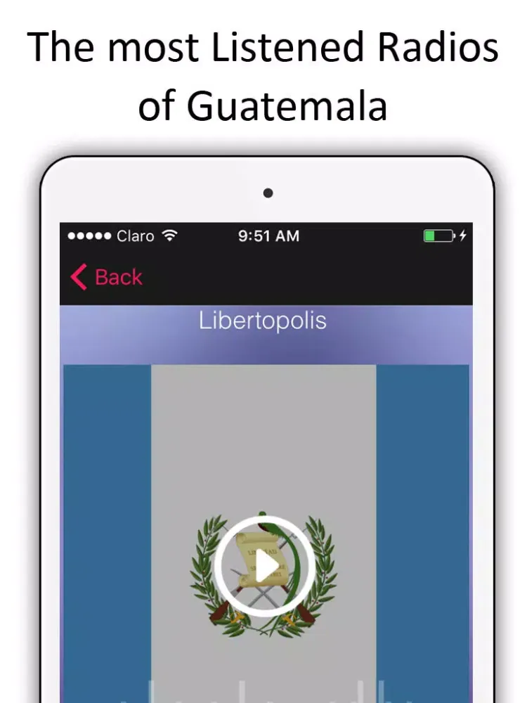 Скриншоты Guatemala Radios - Listen to The Best FM Stations of Music, News and Sports Online iPad 