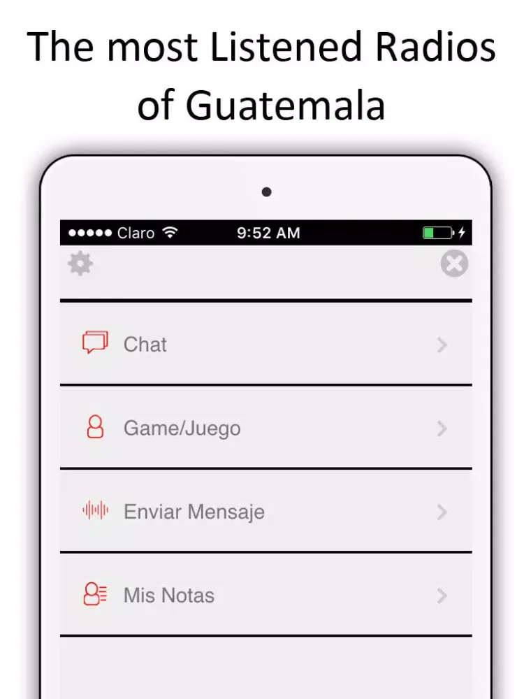 Скриншоты Guatemala Radios - Listen to The Best FM Stations of Music, News and Sports Online iPad 
