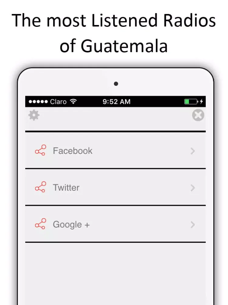 Скриншоты Guatemala Radios - Listen to The Best FM Stations of Music, News and Sports Online iPad 