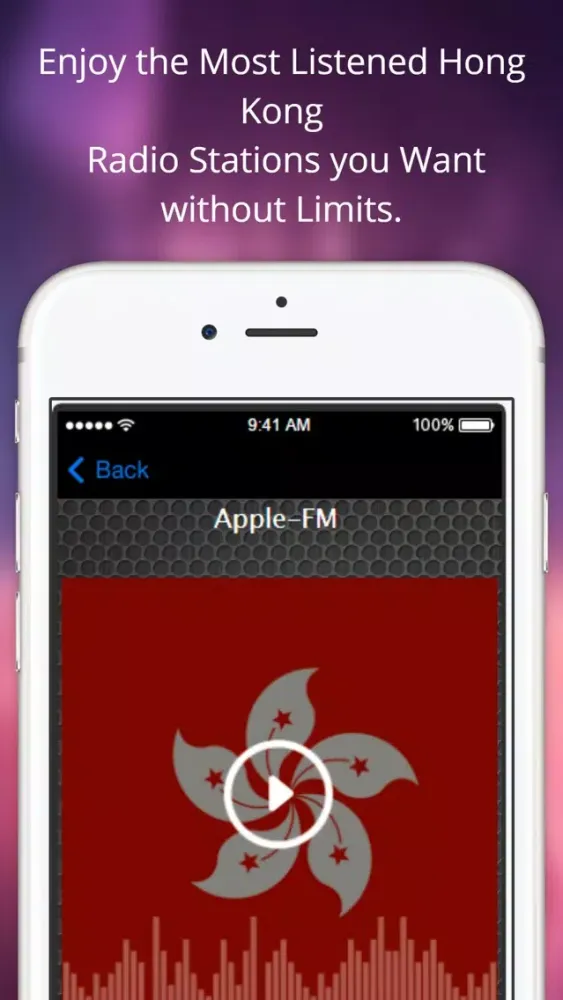 HongKong Radios HKG- 收音機香港 : The Best Stations Music, News And Sports Screenshots