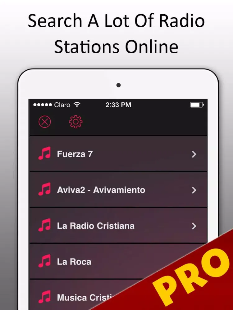 'A+ Christian Music: Free Radio Stations Online of Gospel and Good Songs iPad  Ekran Görüntüleri