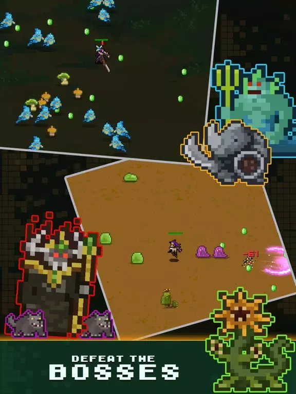 Magic Pixel Survival iPad  Screenshots