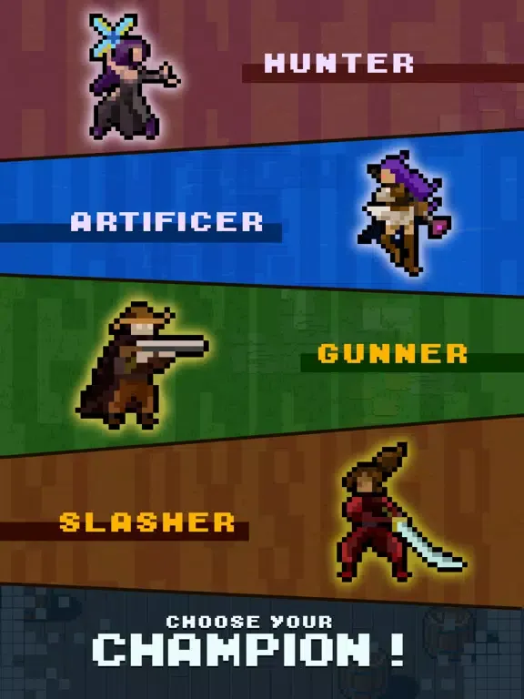 Magic Pixel Survival iPad  Screenshots