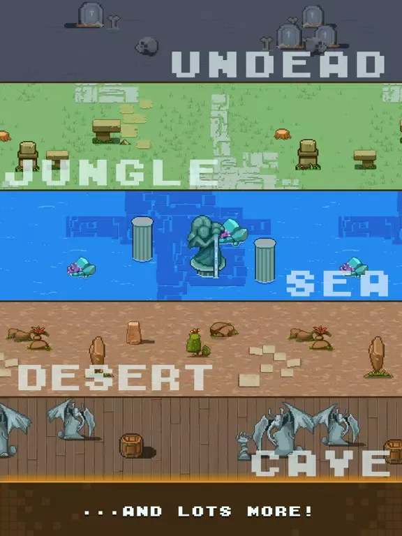 Magic Pixel Survival iPad  Screenshots