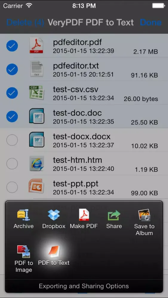 VeryPDF PDF to Text應用截圖