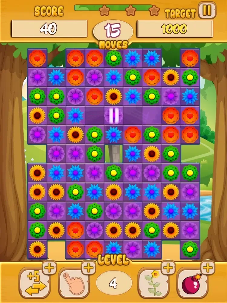 Flowers Game iPad  スクリーンショット