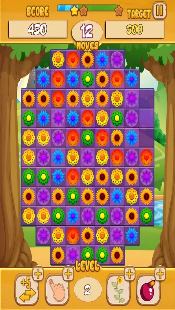 Flowers Game スクリーンショット