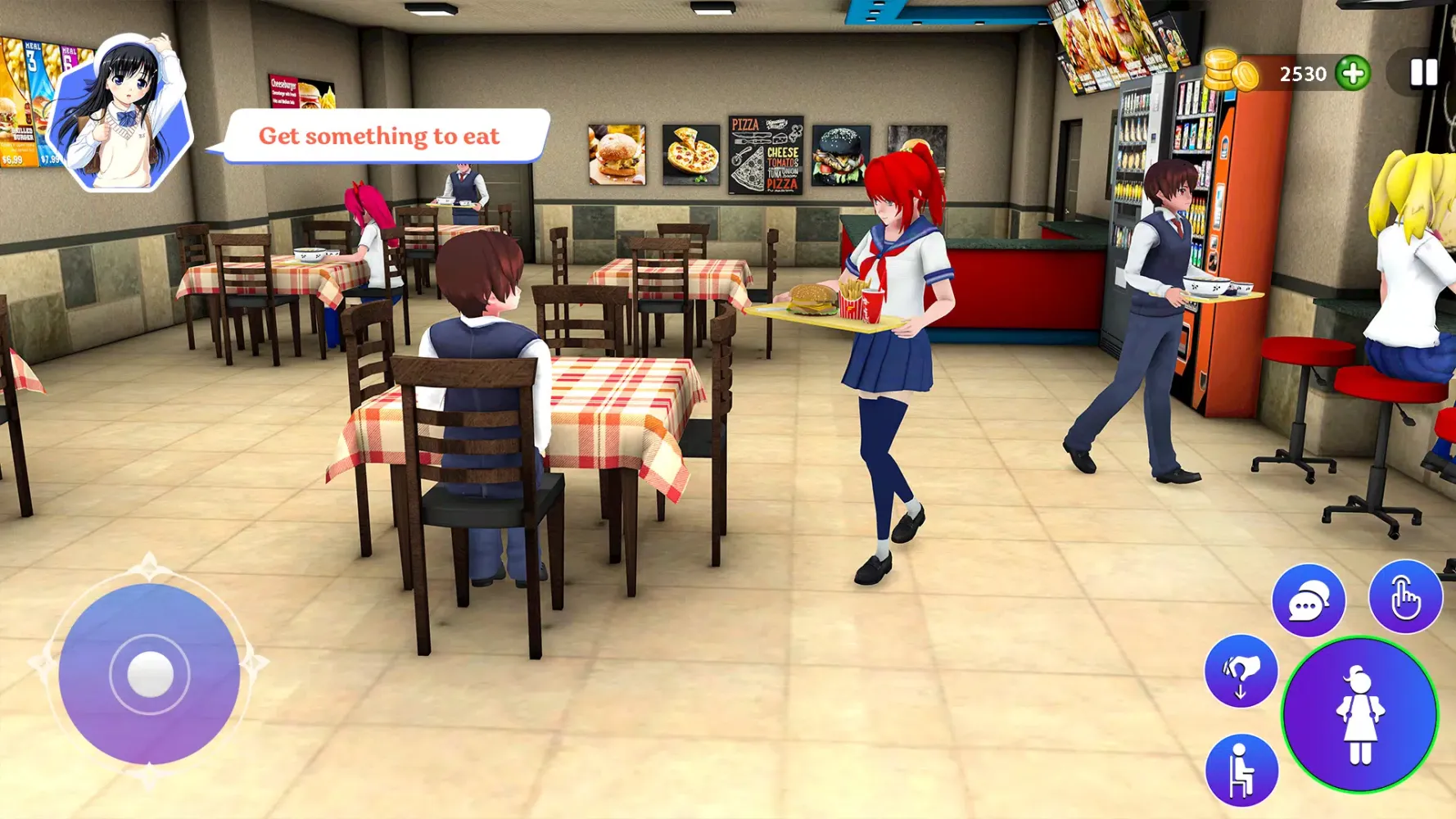 Screenshot di High School Love Sim Life Game