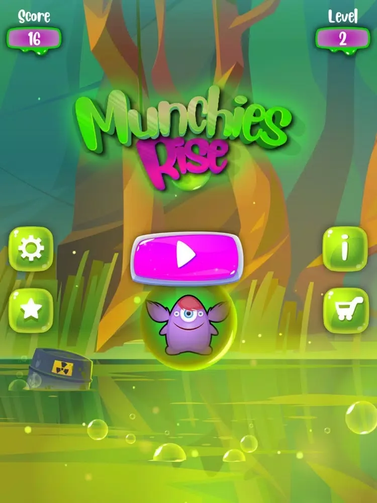 Munchies Rise iPad  스크린샷