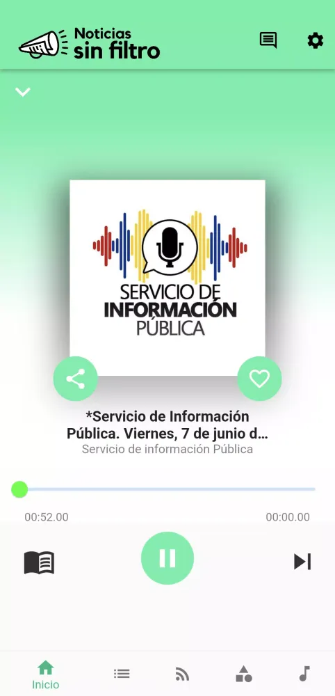 Captures d'écran de Noticias Sin Filtro