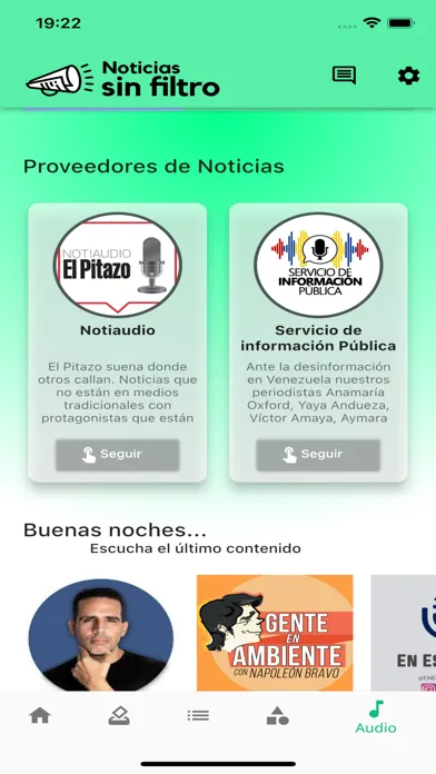 Noticias Sin Filtro应用截图