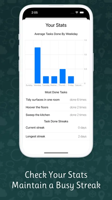 House Cleaning Chores Schedule Screenshots