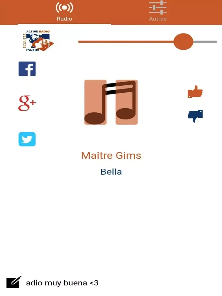 Скриншоты Active Radio Esneux iPad 