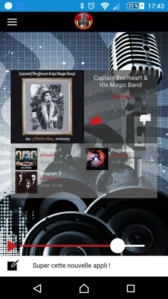 Captures d'écran de RadioFanfanMizik