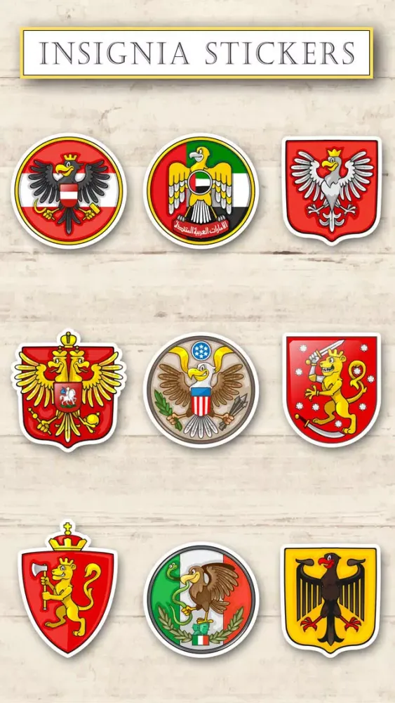 Insignia Stickers应用截图