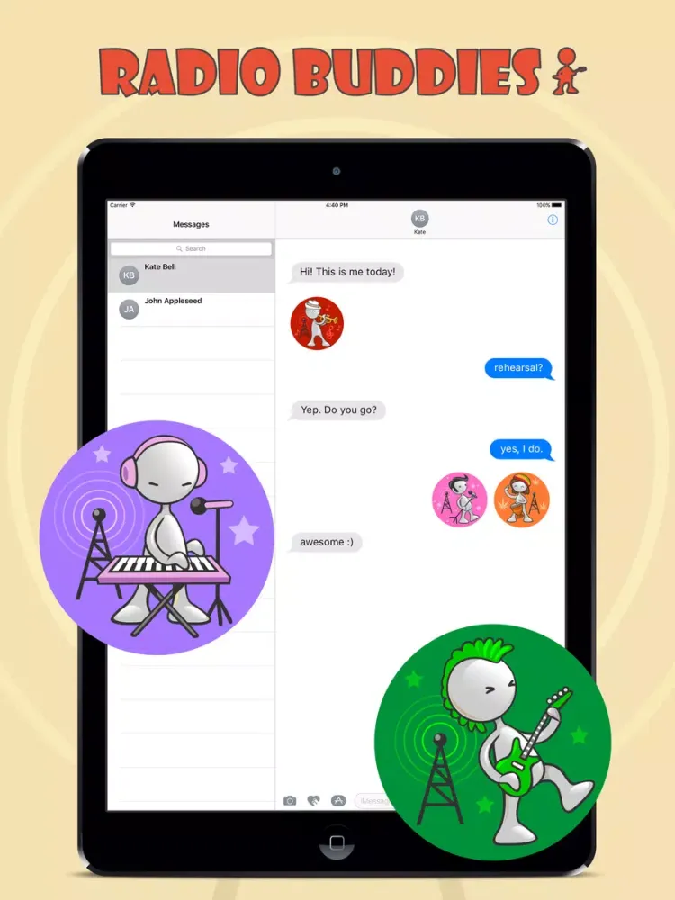 Radio Buddies iPad  سکرین شاٹس