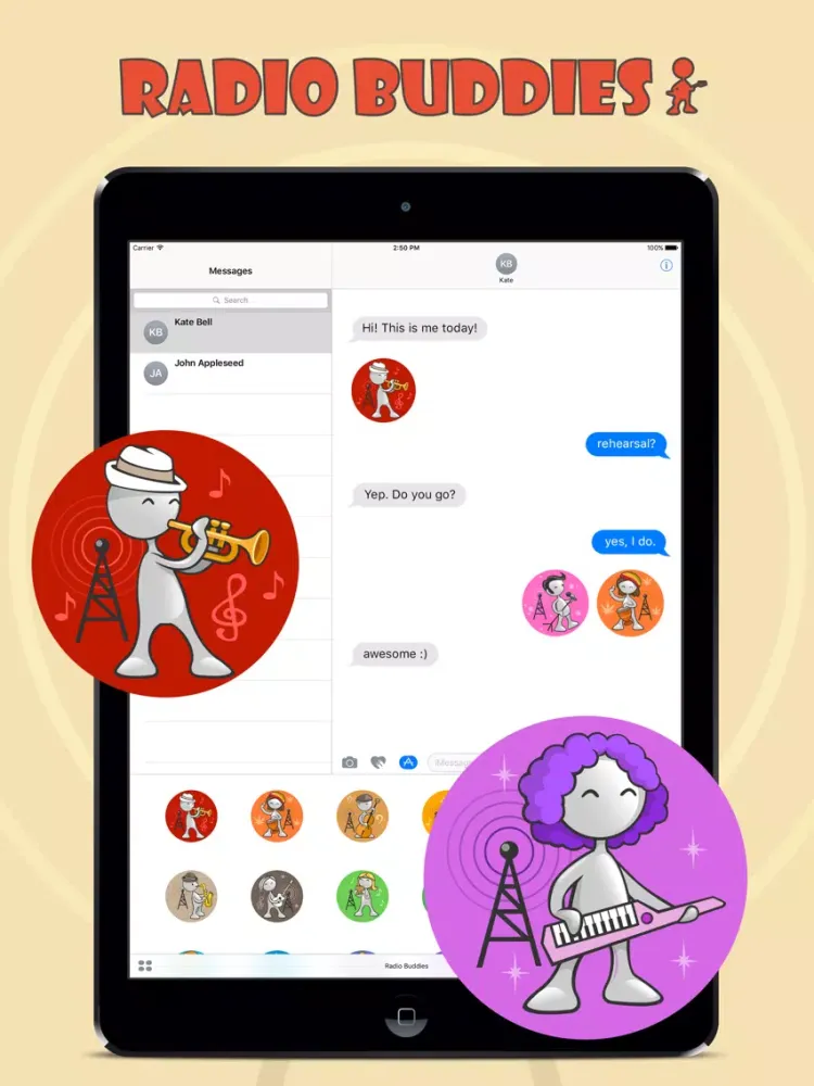 Radio Buddies iPad  سکرین شاٹس