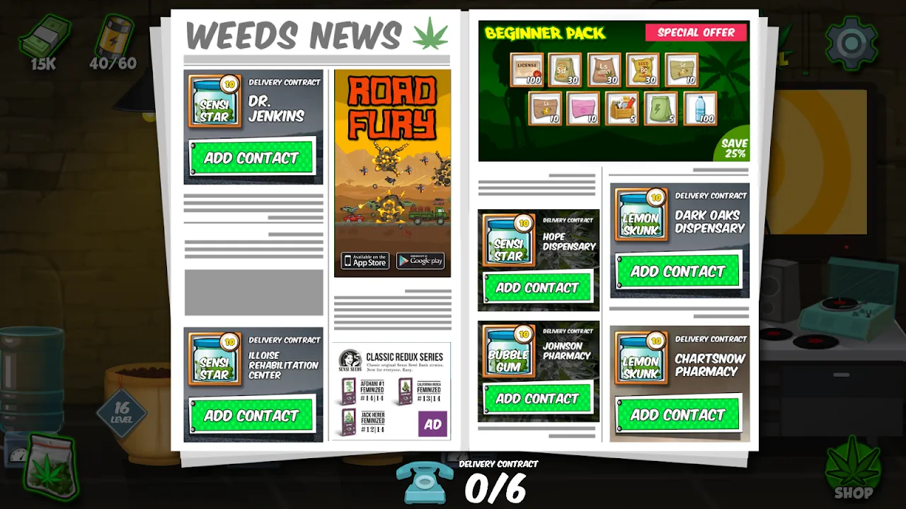 Weed Tycoon 2 Legalization স্ক্রিনশট