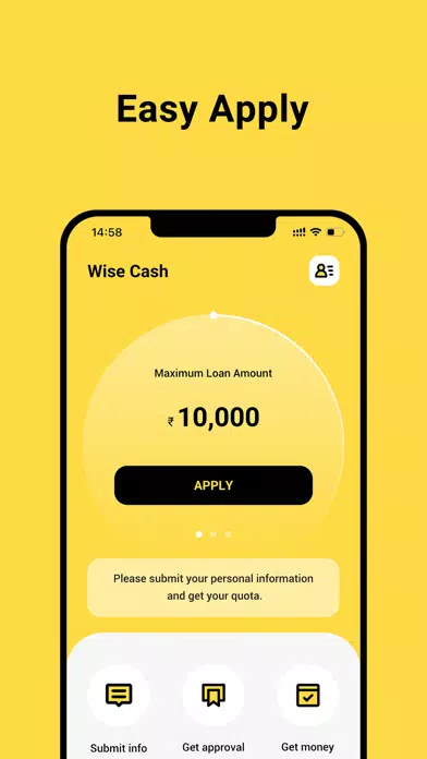 Ảnh chụp màn hình của Wise cash-Instant Loan Online