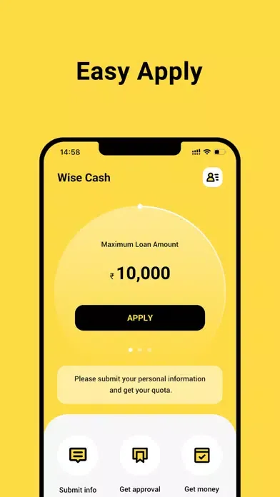 Wise cash-Instant Loan Online स्क्रीनशॉट