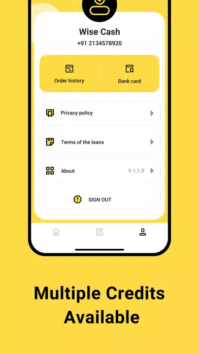 Ảnh chụp màn hình của Wise cash-Instant Loan Online