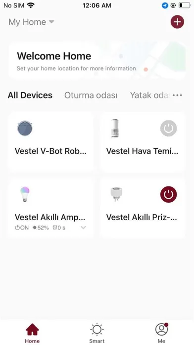 Vestel Akıllı Kontrol سکرین شاٹس