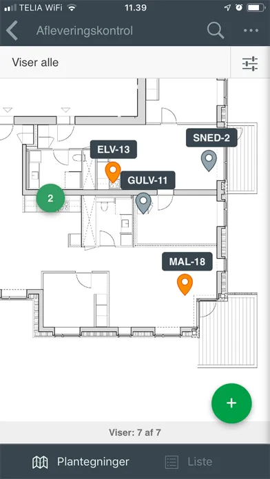 Ảnh chụp màn hình của Vester Planroom Track
