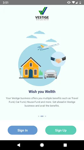 Vestige Online Shopping App Screenshots
