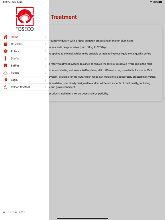 Batch Melt Treatment iPad  سکرین شاٹس