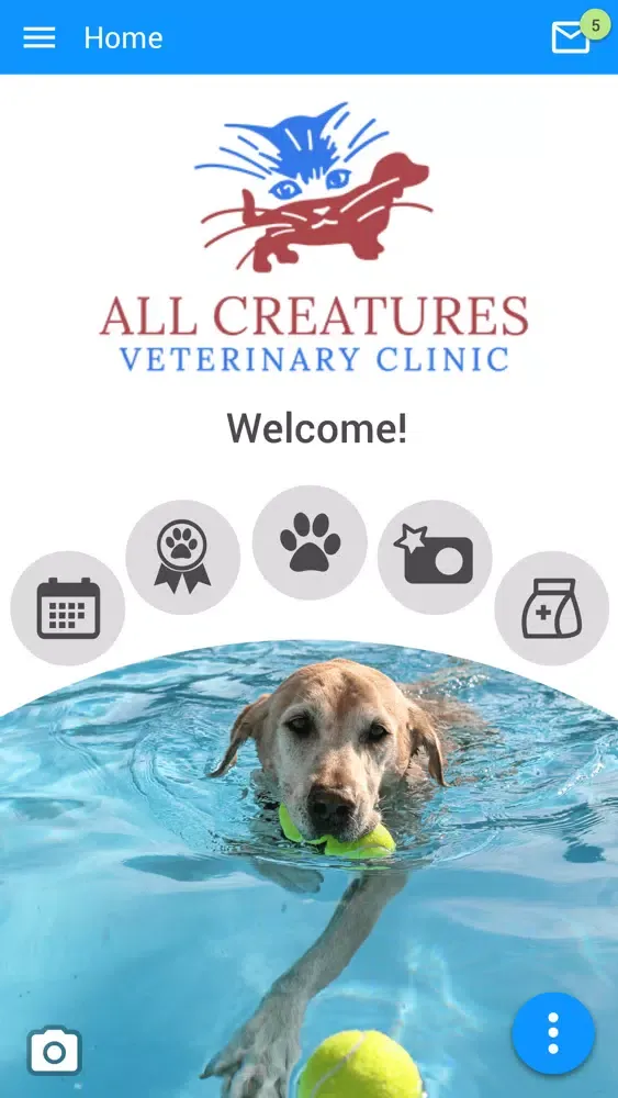 Tangkapan layar All Creatures Pet App