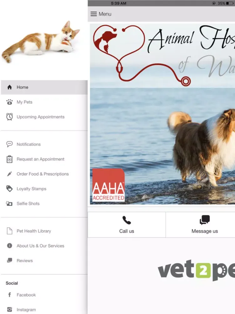 Zrzuty ekranu AH Walnut iPad 