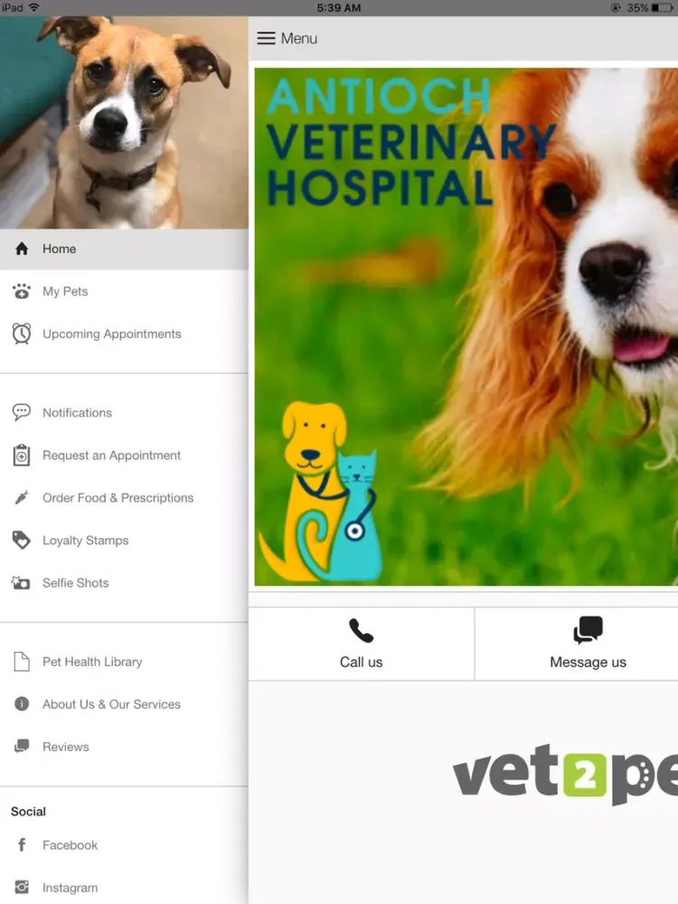 Antioch Vet iPad  स्क्रीनशॉट