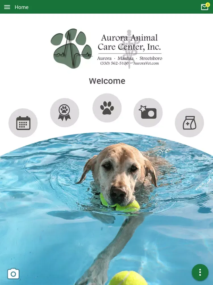 Aurora Veterinary Clinic iPad  Screenshots
