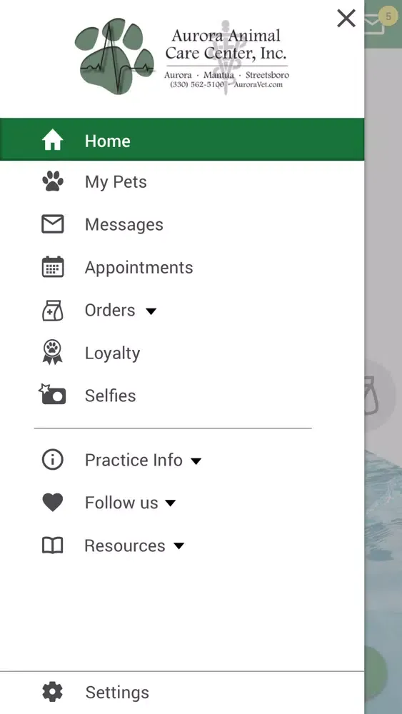Aurora Veterinary Clinic Screenshots